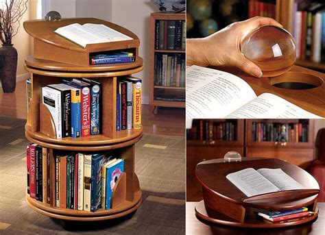 Carousel Revolving Bookcase Revolving Bookcase Wood