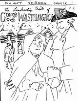 Washington George Vernon Mount Novel Graphic Biography Printed Being sketch template