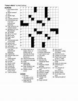 Gaffney Crossword sketch template