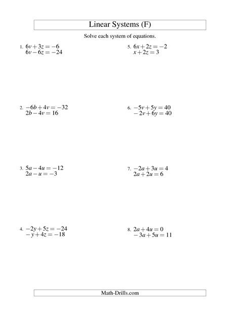 images  solving equations  substitution worksheet