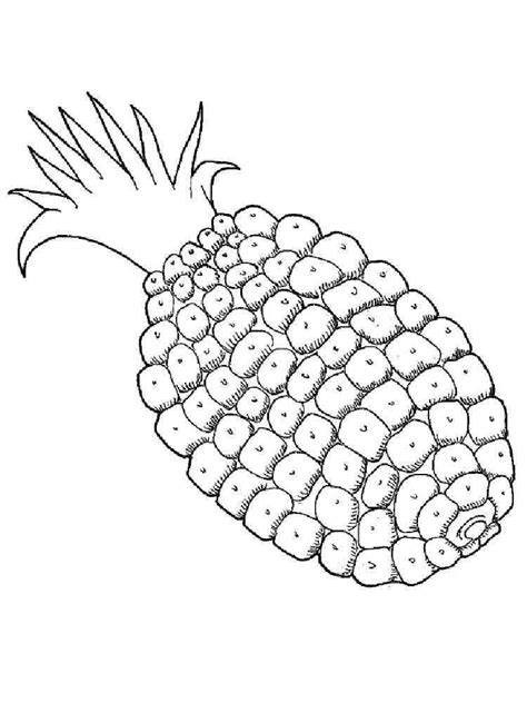 cute pineapple coloring page  svg png eps dxf file