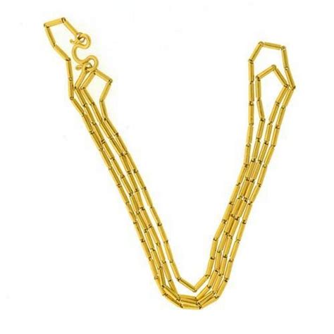 ct gold bar link chain cm length  weight necklacechain jewellery