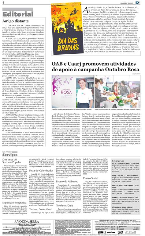 Edição De 30 De Outubro De 2015 Jornal A Voz Da Serra