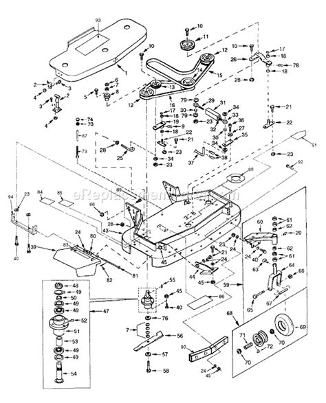 mtd  parts list  diagram aes ereplacementpartscom