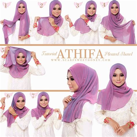 foto tutorial hijab pashmina malaysia modernhijab