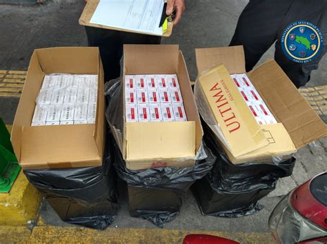 fuerza pública decomisó 30 mil unidades de cigarrillos de contrabando