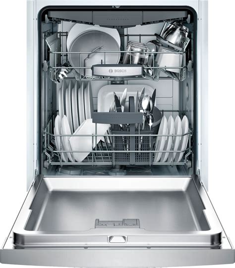 buy bosch  series  front control built  dishwasher  stainless steel tub
