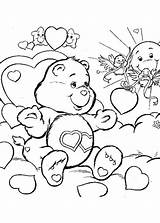 Coloring Care Pages Bears Popular Bear sketch template