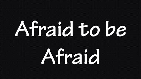 afraid   afraid pt  youtube