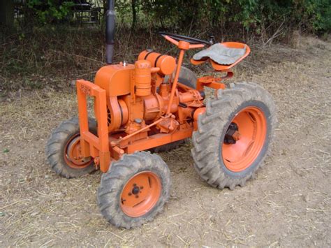 British Anzani 4 Wheel Tractor Imgbritish038 Vintage Horticultural