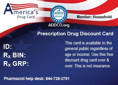 americas drug card discount prescription drug card