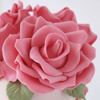 gum paste roses cakejournalcom