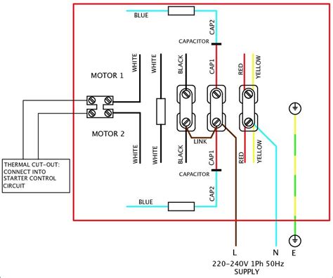 wire ac motor wiring diagram