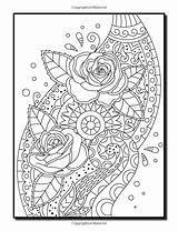 Coloring Book Relaxing Pages Relaxation Adults Books Easy Adult Swirls Choose Board Amazon Color sketch template
