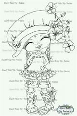 Baldy Coloring Sherri Digi Stamps Pages sketch template