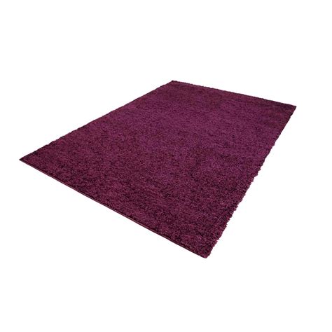 tapis shaggy trim violet trendcarpetfr