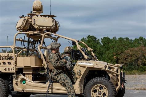 marines test  lmadis ground based counter drone system