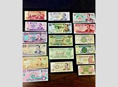 UNCIRCULATED SADDAM HUSSEIN IRAQ/IRAQI DINAR PAPER MONEY BANKNOTE LOT