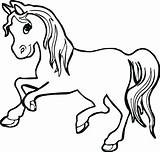 Baby Coloring Pages Horse Horses Getcolorings Printable Color sketch template