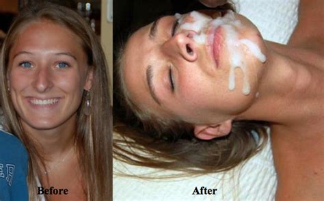 white sluts on the girls face before and after hot porn