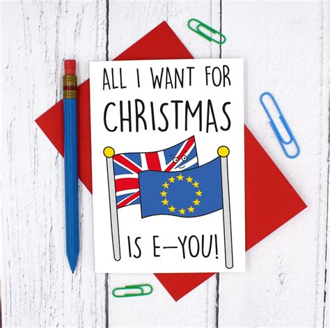 christmas  eu brexit christmas card