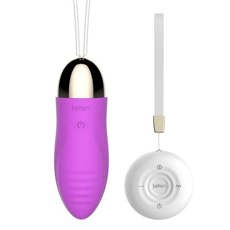 Leten New Usb Rechargeable Wireless Remote Control Vibrating Eggs
