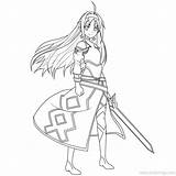 Sao Coloring Pages Sword Asuna Xcolorings 68k Resolution Info Type  Size Jpeg Printable sketch template