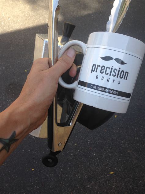 precision pours  coffee house indiegogo