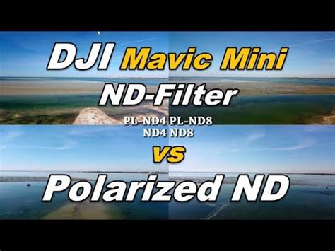 dji mavic mini  filter  polarized  filters comparison youtube filters polarized mavic