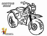Coloring Pages Motorcycle Motorbike Bike Dirt Kids Printable Motor Adults Bikes Colour Trace Colouring Cool Motocross Cartoon Color Clipart Boys sketch template
