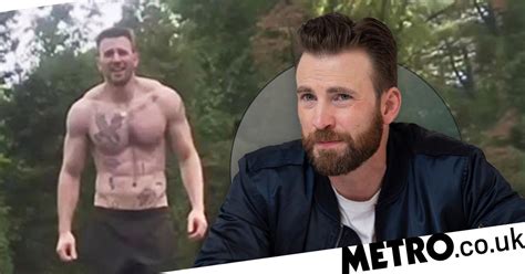 Chris Evans Fans Discover Avengers Star Is Covered In Tattoos Metro News