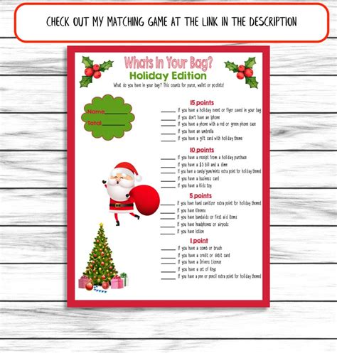 christmas game whats   phone christmas party game etsy