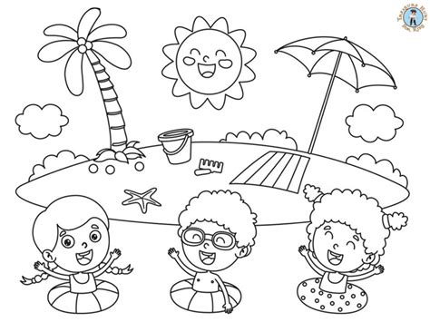 printable summer coloring pages home interior design