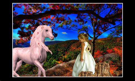 Digital Fantasy Backgrounds Unicorn Land Layers Tiff Psd