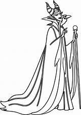 Maleficent Diablo sketch template