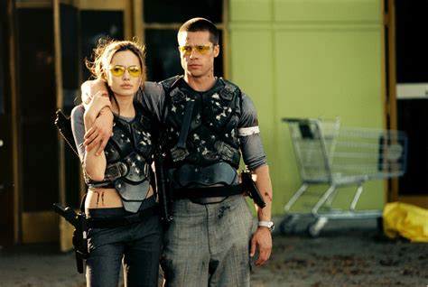 mr and mrs smith brad pitt and angelina jolie movie pictures