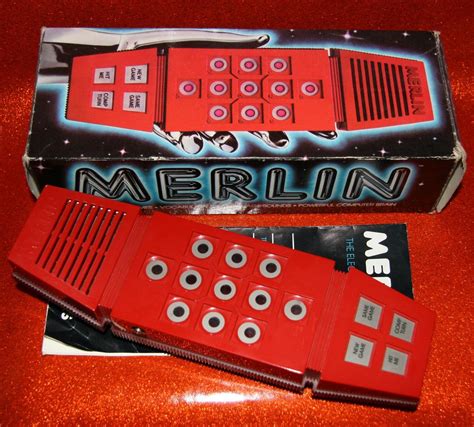 merlin handheld electronic game rnostalgia