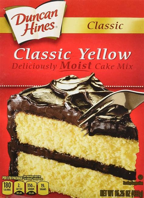 Duncan Hines Classic Yellow Cake Duncan Hines Cake Mix