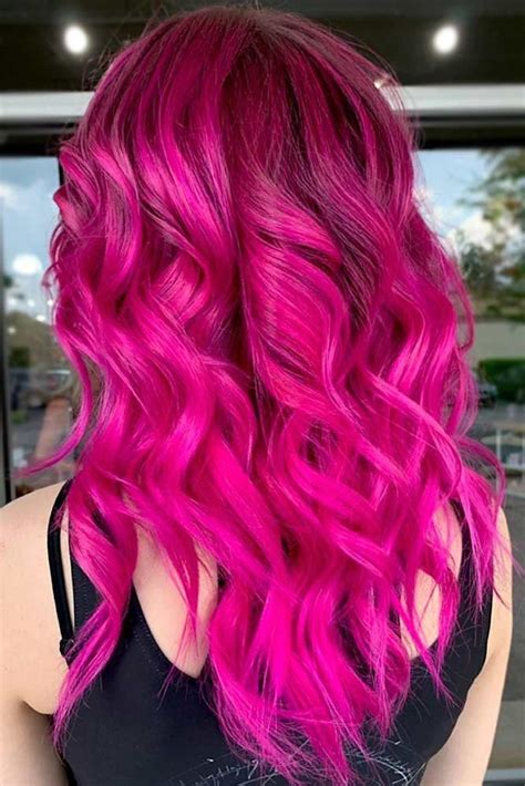 Capelli magenta, capelli rossi, capelli rossi senza decolorazione, dar to red without blech, crazy color . 30 Loveliest Magenta Hair Color Ideas | Magenta hair, Magenta hair