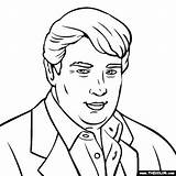 Trump Donald Coloring Pages America Print Printable Color Republican Clipart Comments Thecolor Library Coloringhome sketch template