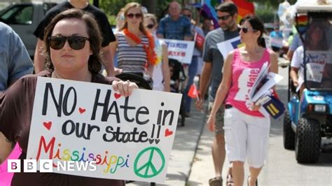 Judge Blocks Mississippi Anti Lgbt Religious Freedom Law Bbc News