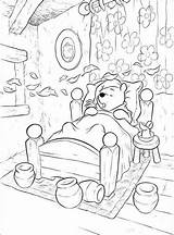 Pooh sketch template
