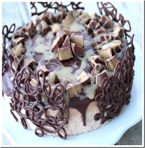 Cookupcozy With A Chocolate Caramel Candy Cheesecake