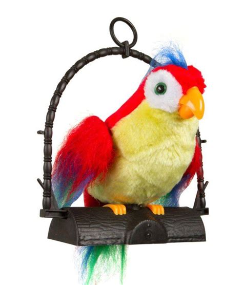 buy  multicolor talking parrot robot buy buy  multicolor