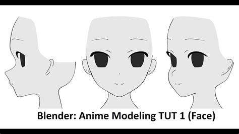 timelapse blender 2 73 anime modeling 1 face youtube