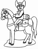 Kowboj Dibujos Cowboys Kolorowanki Rodeo Apaches Vaquero Dzieci Coloringme Wydruku sketch template