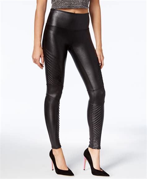 faux leather black leggings   body types budgets