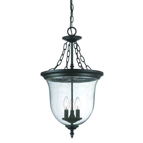 Shop Acclaim Lighting Builders Choice Matte Black Traditional Seeded