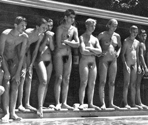 vintage mixed nude swim teams cumception