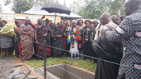 Visit Ghana Remains Of Unknown Enslaved African Reburied In Assin Manso